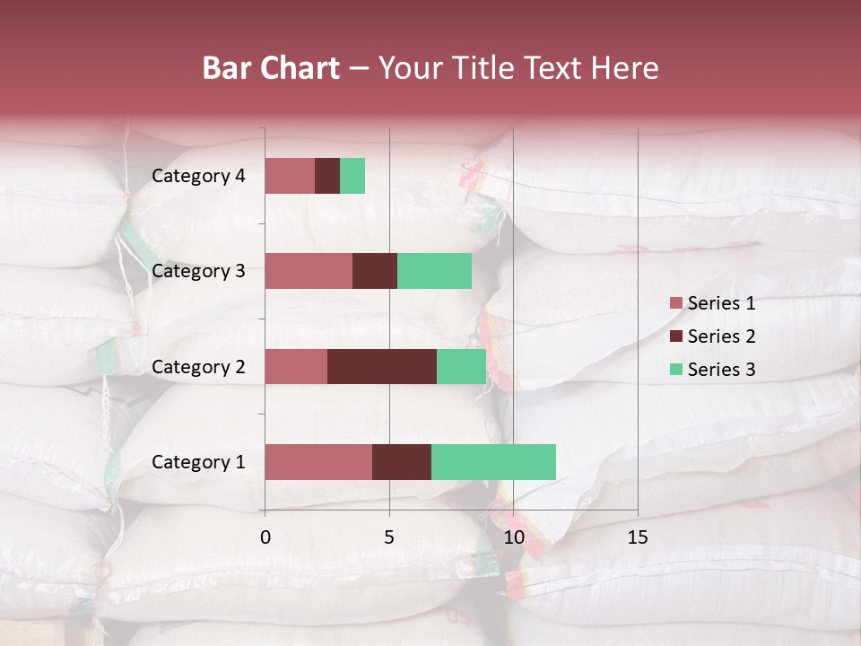 Rice In Bag PowerPoint Template