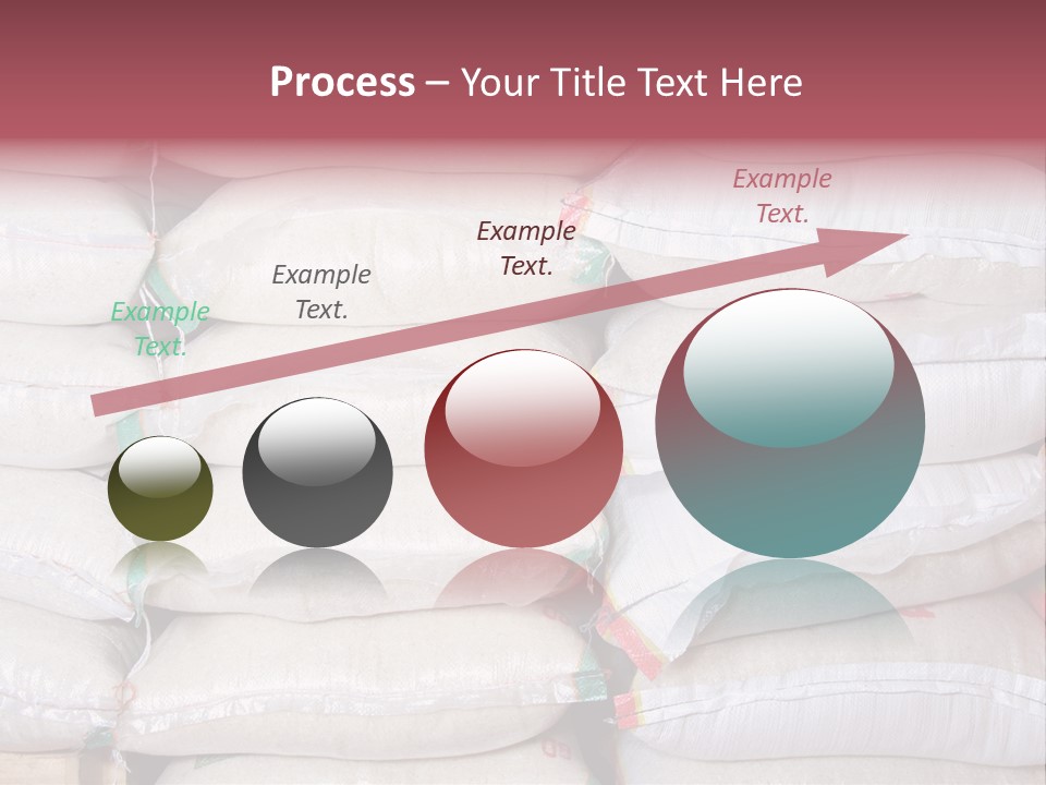 Rice In Bag PowerPoint Template