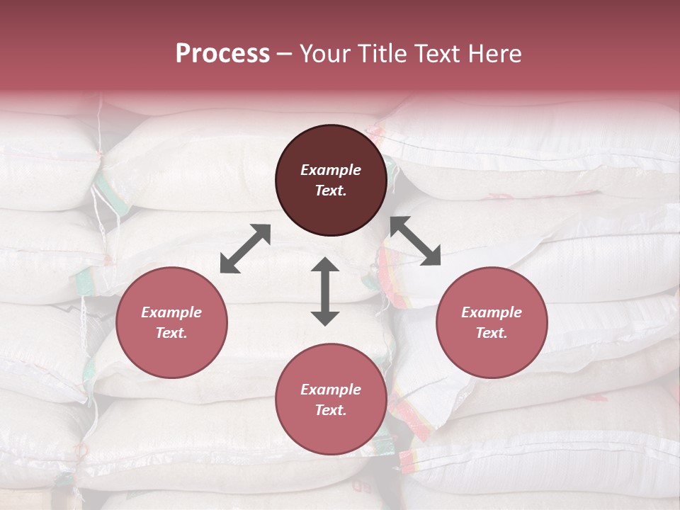 Rice In Bag PowerPoint Template