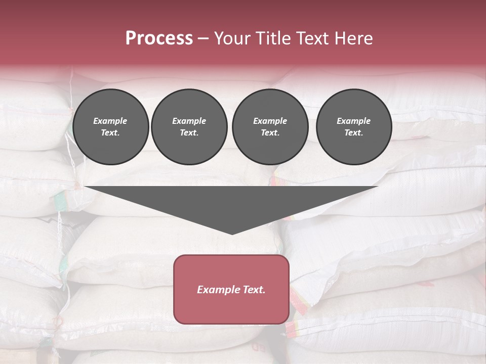 Rice In Bag PowerPoint Template