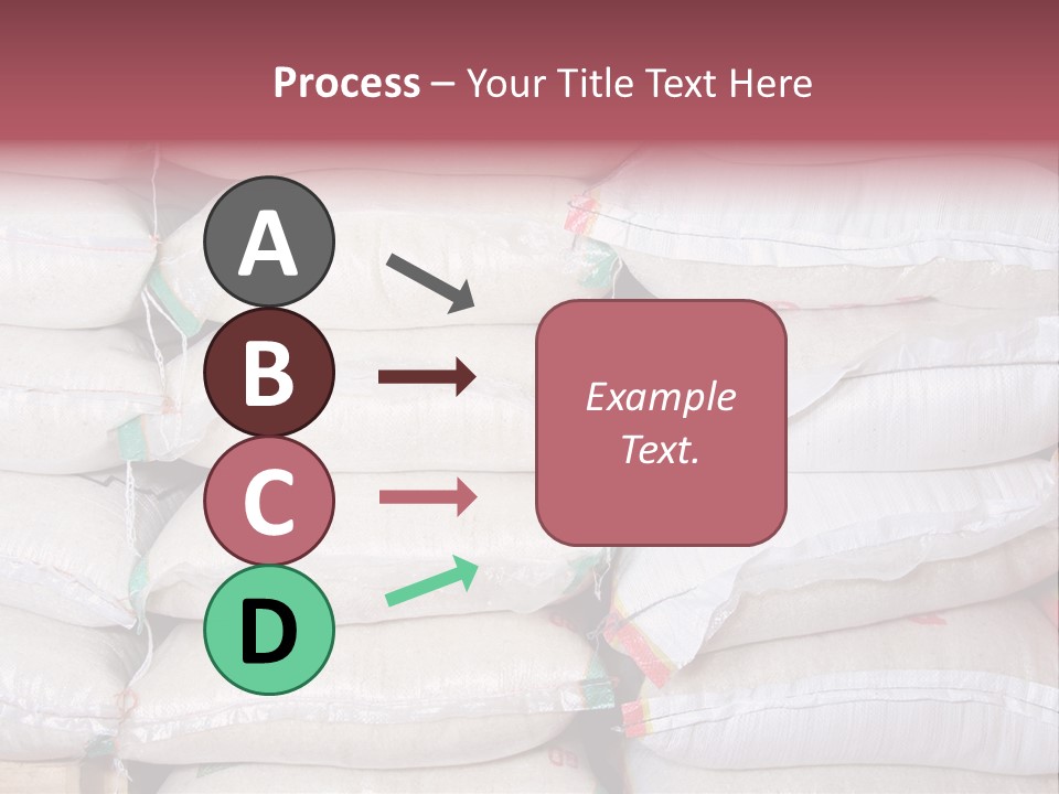 Rice In Bag PowerPoint Template