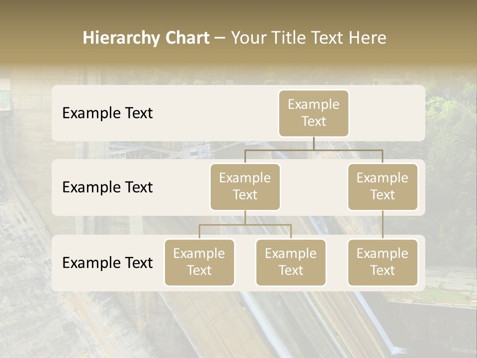 Rio Ebro Embalse De Sobron PowerPoint Template
