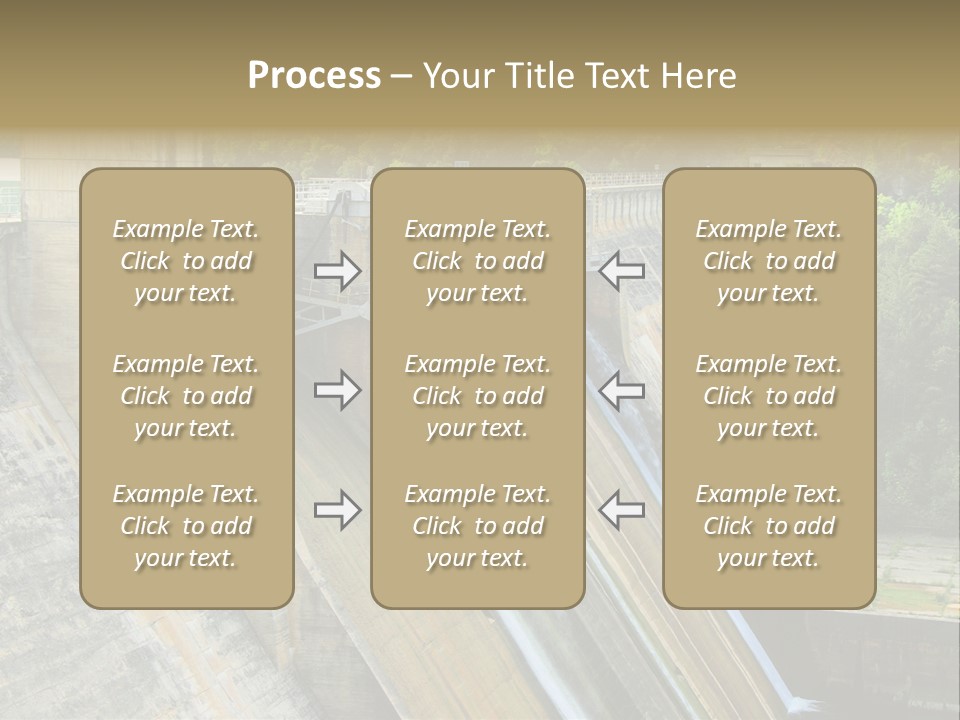 Rio Ebro Embalse De Sobron PowerPoint Template