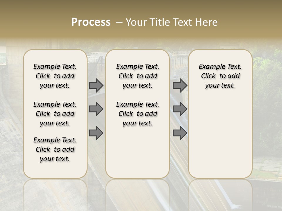 Rio Ebro Embalse De Sobron PowerPoint Template
