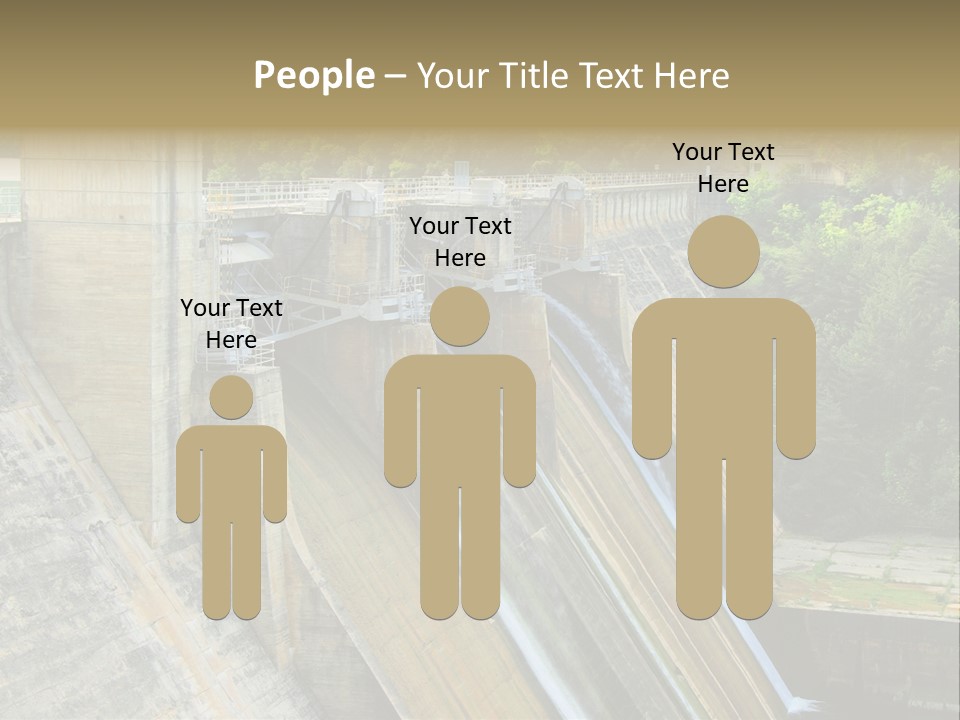 Rio Ebro Embalse De Sobron PowerPoint Template