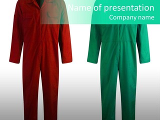 Working Clothes PowerPoint Template