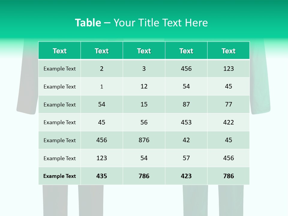Working Clothes PowerPoint Template
