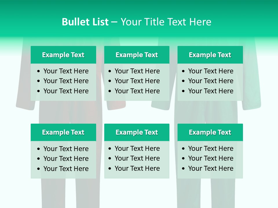 Working Clothes PowerPoint Template