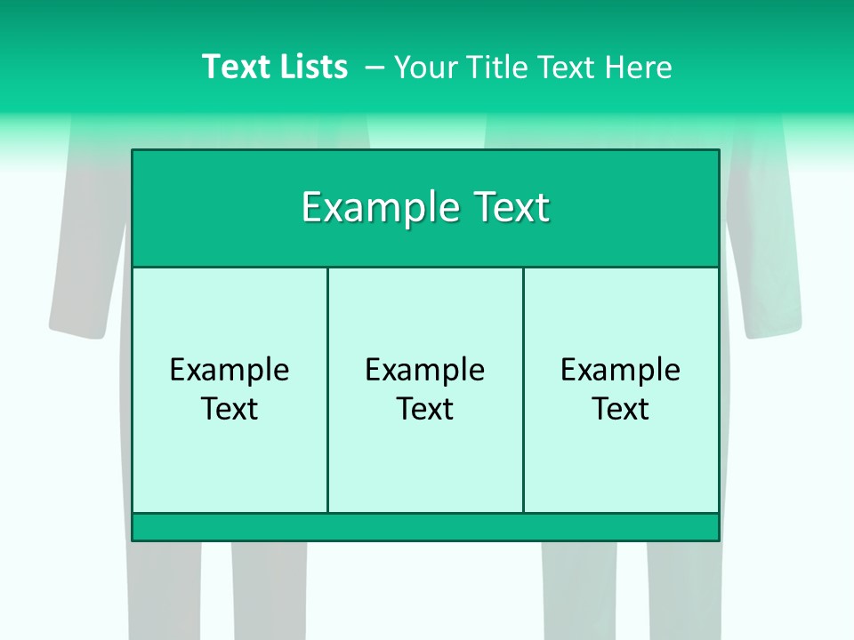 Working Clothes PowerPoint Template