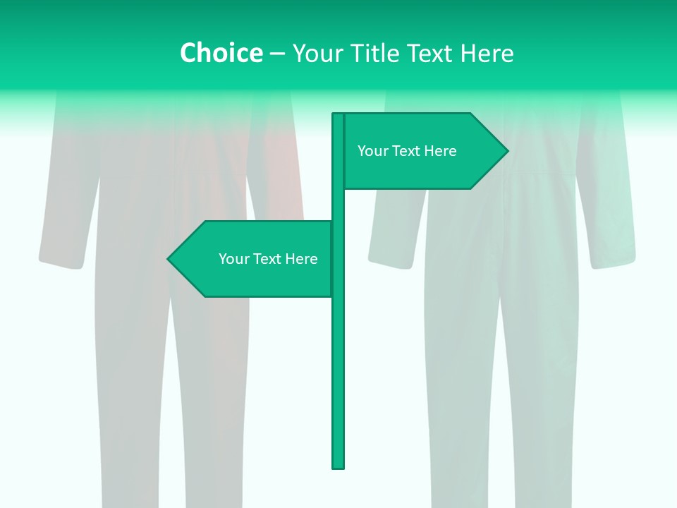 Working Clothes PowerPoint Template