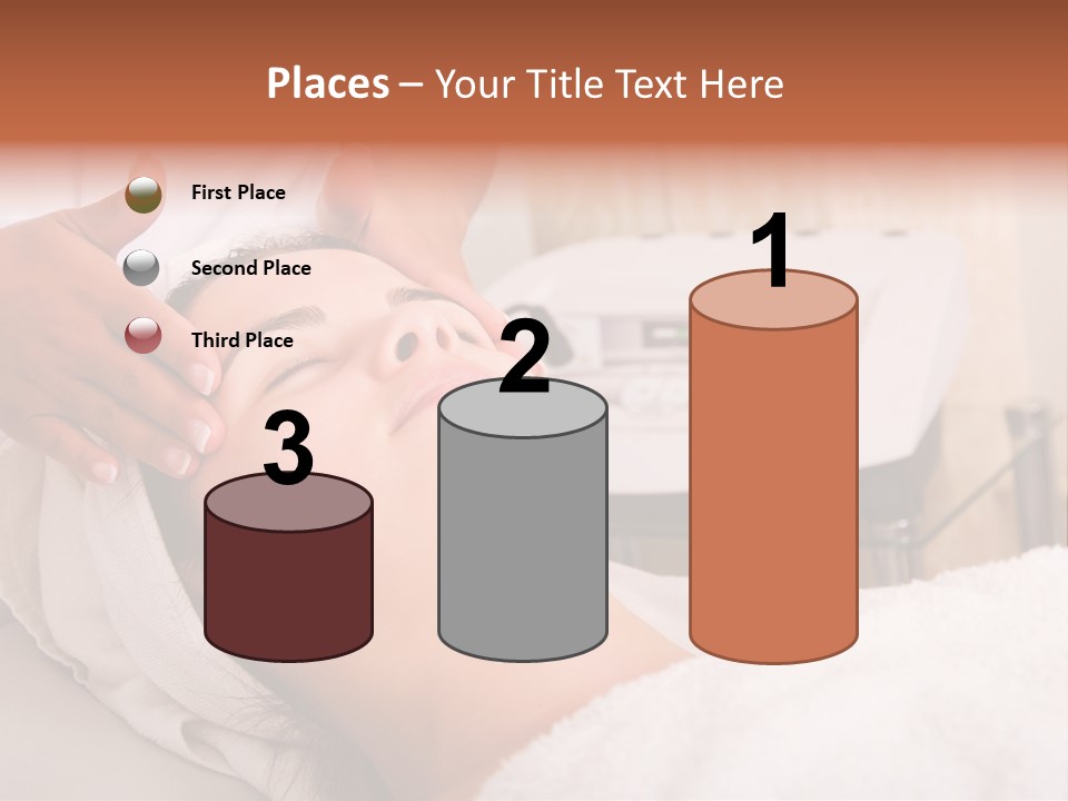 Young Woman Getting Skin Cleaning At Beauty Salon (Shallow Dof) PowerPoint Template