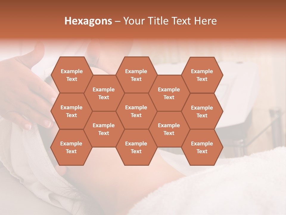 Young Woman Getting Skin Cleaning At Beauty Salon (Shallow Dof) PowerPoint Template