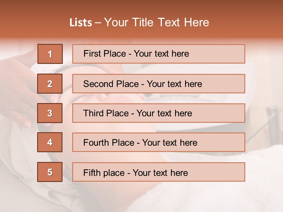 Young Woman Getting Skin Cleaning At Beauty Salon (Shallow Dof) PowerPoint Template