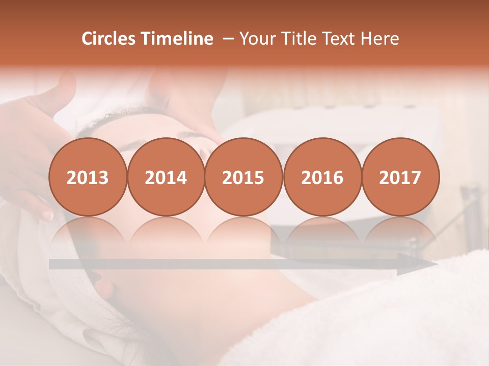 Young Woman Getting Skin Cleaning At Beauty Salon (Shallow Dof) PowerPoint Template