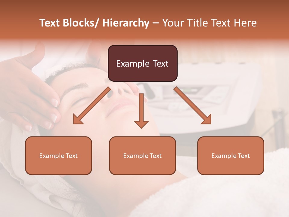 Young Woman Getting Skin Cleaning At Beauty Salon (Shallow Dof) PowerPoint Template