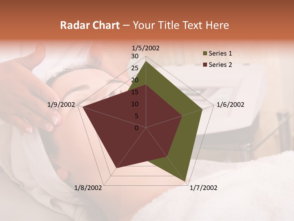 Young Woman Getting Skin Cleaning At Beauty Salon (Shallow Dof) PowerPoint Template