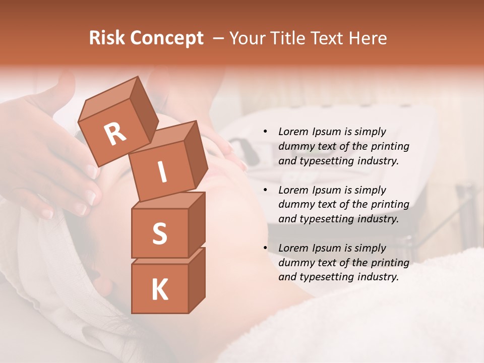 Young Woman Getting Skin Cleaning At Beauty Salon (Shallow Dof) PowerPoint Template