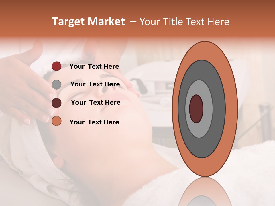 Young Woman Getting Skin Cleaning At Beauty Salon (Shallow Dof) PowerPoint Template