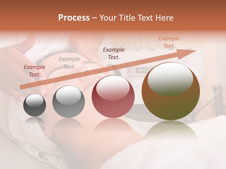 Young Woman Getting Skin Cleaning At Beauty Salon (Shallow Dof) PowerPoint Template