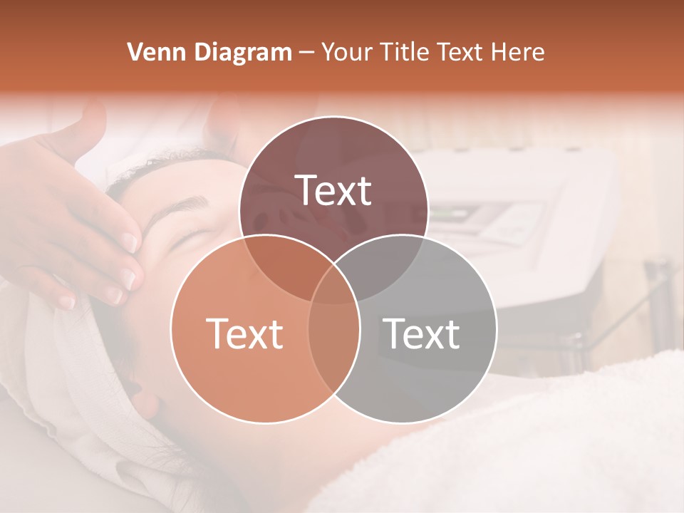 Young Woman Getting Skin Cleaning At Beauty Salon (Shallow Dof) PowerPoint Template