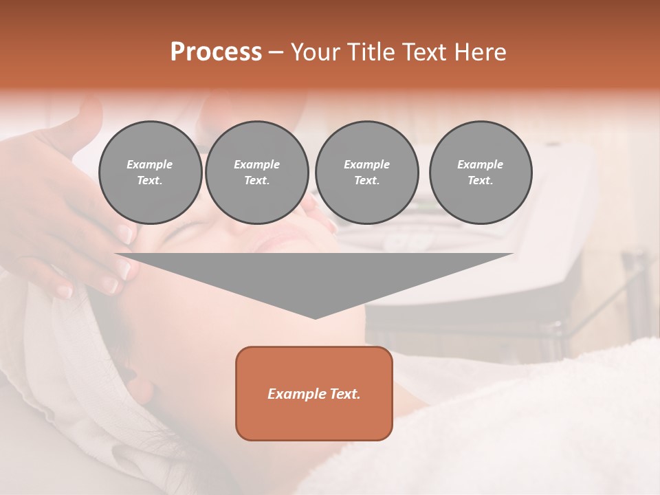 Young Woman Getting Skin Cleaning At Beauty Salon (Shallow Dof) PowerPoint Template