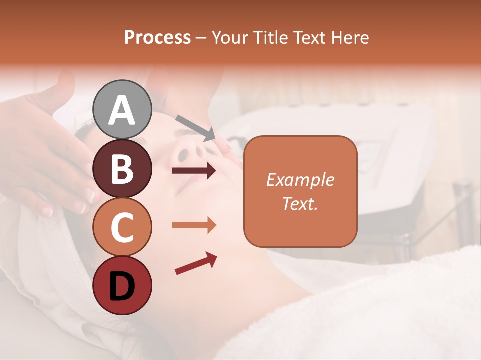 Young Woman Getting Skin Cleaning At Beauty Salon (Shallow Dof) PowerPoint Template