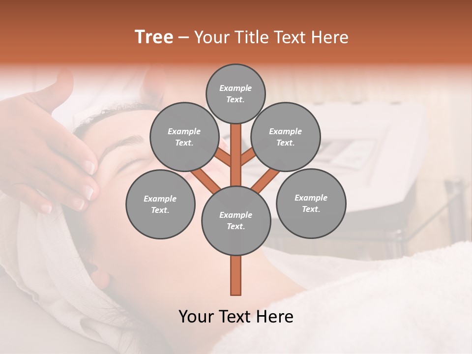 Young Woman Getting Skin Cleaning At Beauty Salon (Shallow Dof) PowerPoint Template