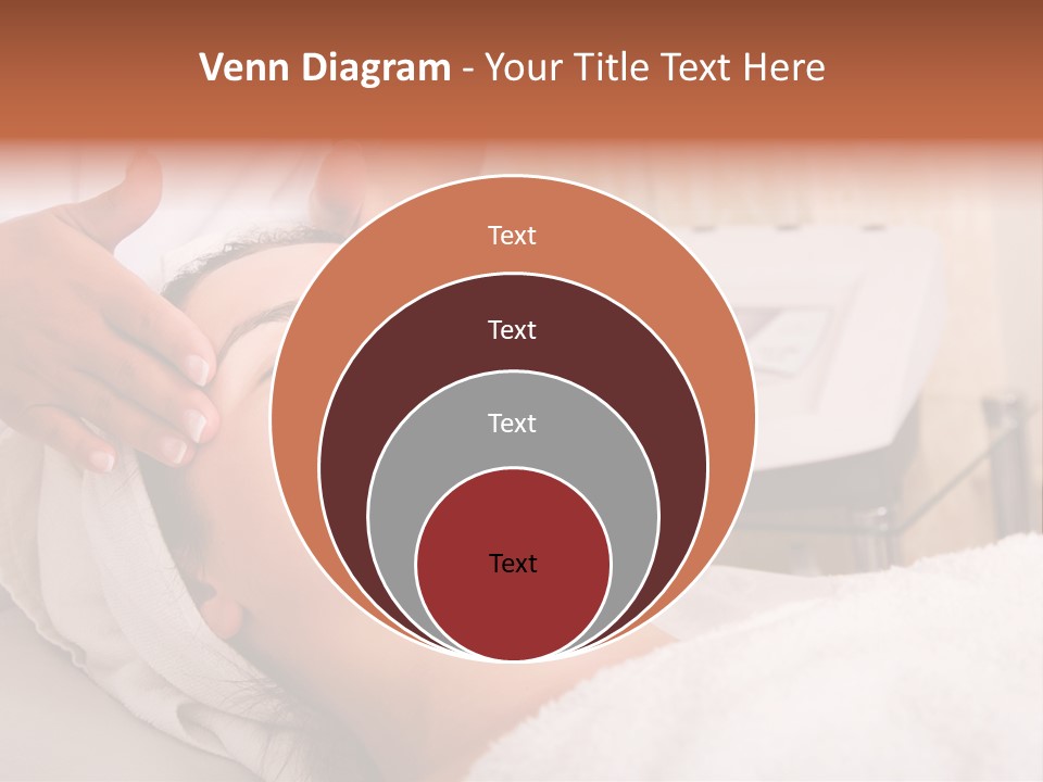 Young Woman Getting Skin Cleaning At Beauty Salon (Shallow Dof) PowerPoint Template