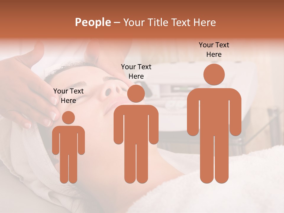 Young Woman Getting Skin Cleaning At Beauty Salon (Shallow Dof) PowerPoint Template