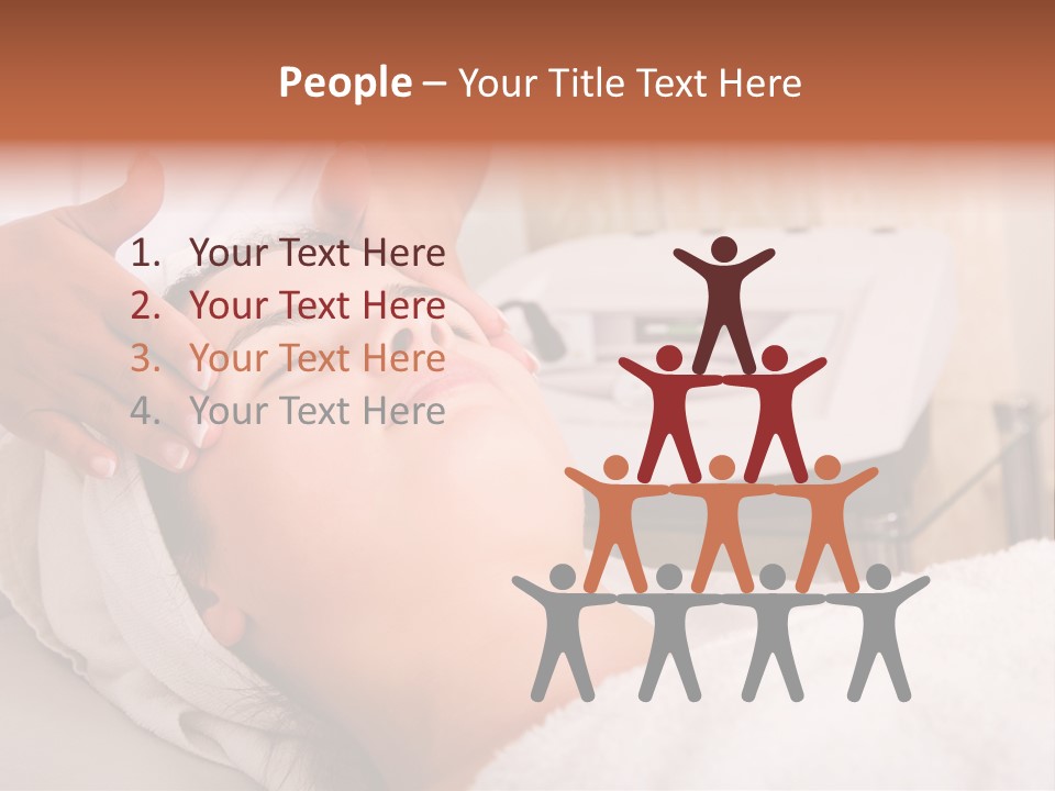 Young Woman Getting Skin Cleaning At Beauty Salon (Shallow Dof) PowerPoint Template