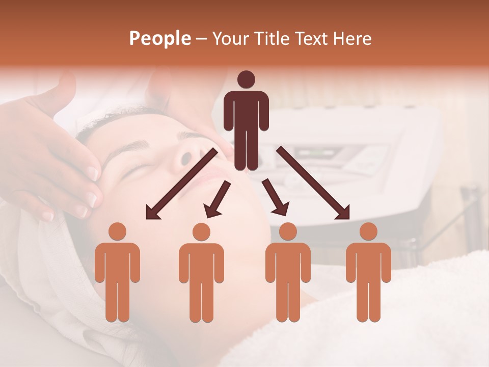 Young Woman Getting Skin Cleaning At Beauty Salon (Shallow Dof) PowerPoint Template