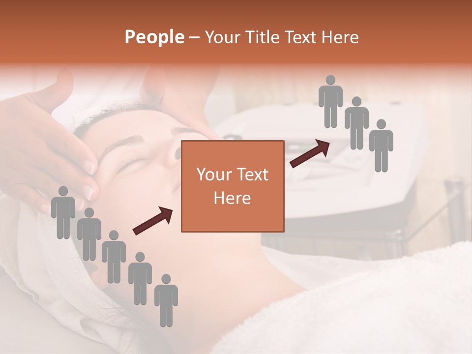 Young Woman Getting Skin Cleaning At Beauty Salon (Shallow Dof) PowerPoint Template