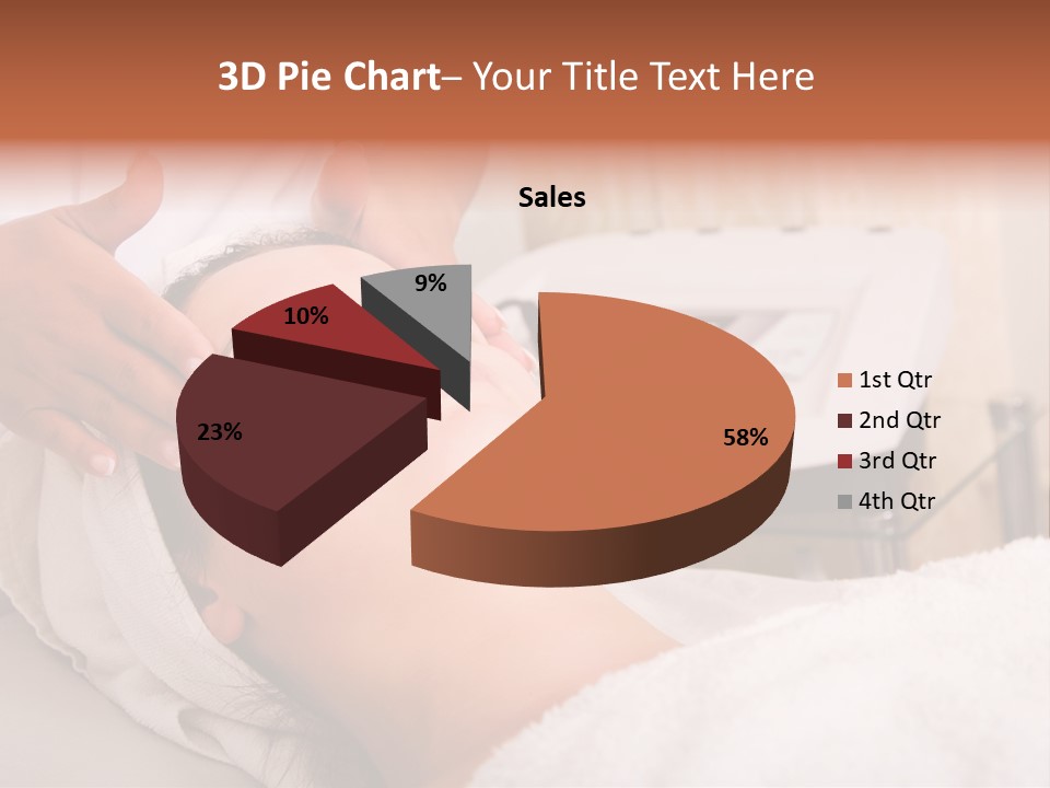 Young Woman Getting Skin Cleaning At Beauty Salon (Shallow Dof) PowerPoint Template