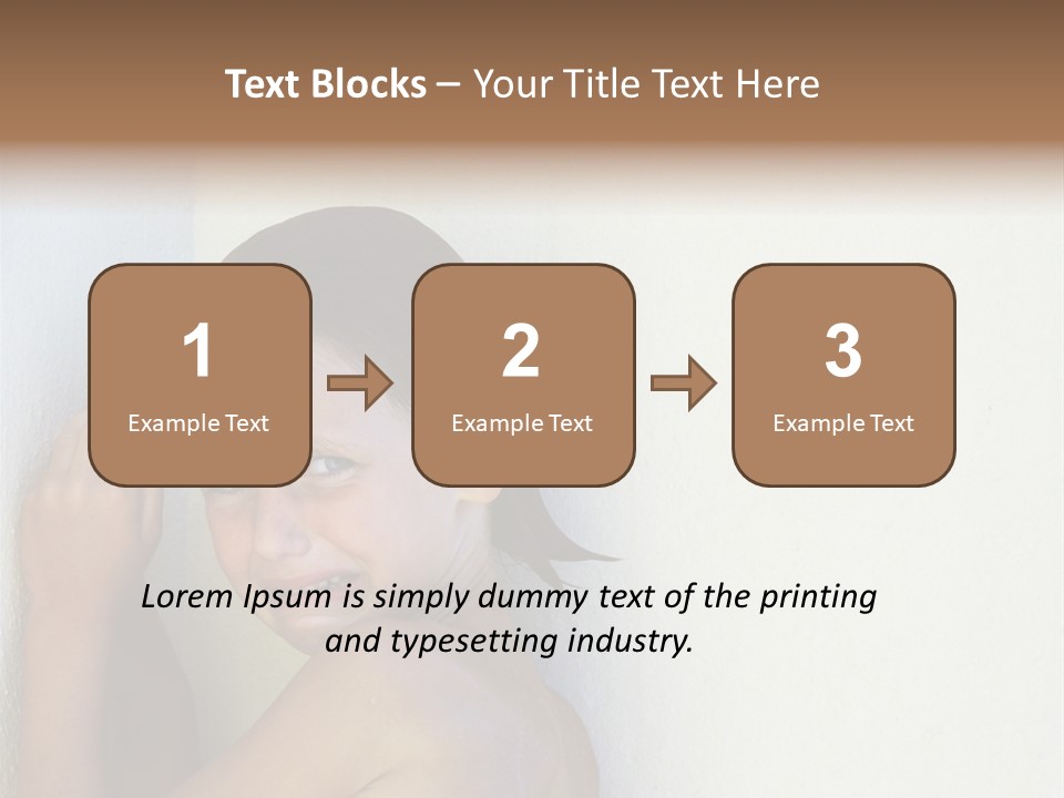 A Caucasian Girl Crying And Upset With Hands Against A Wall PowerPoint Template