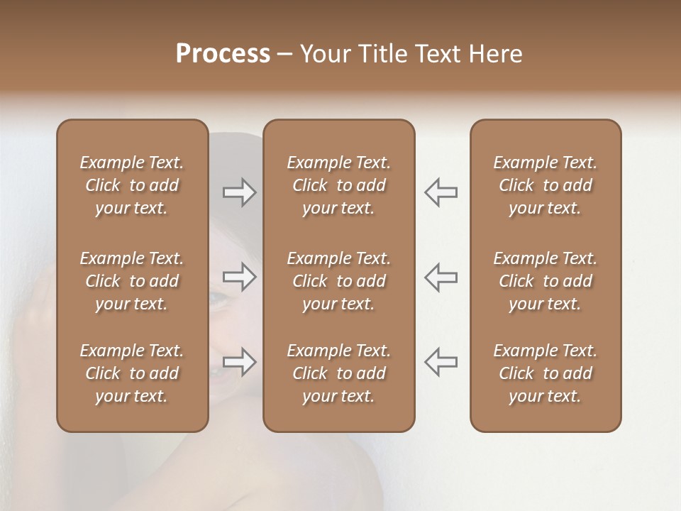 A Caucasian Girl Crying And Upset With Hands Against A Wall PowerPoint Template