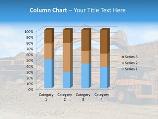 Backhoe Loader Loading Dumper PowerPoint Template