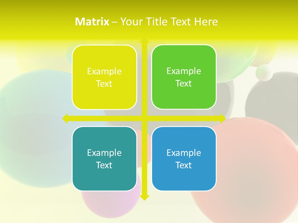 3D Balls PowerPoint Template