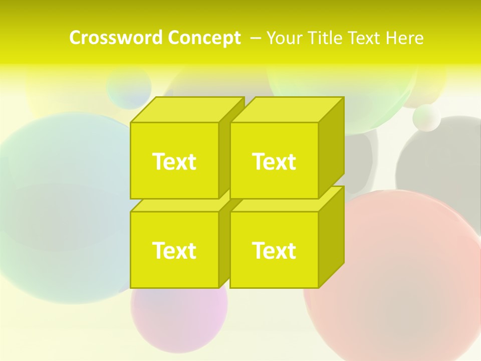 3D Balls PowerPoint Template