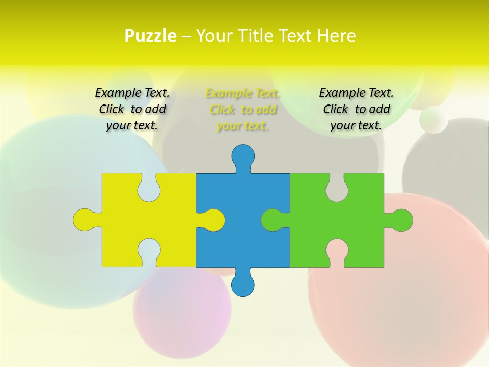 3D Balls PowerPoint Template