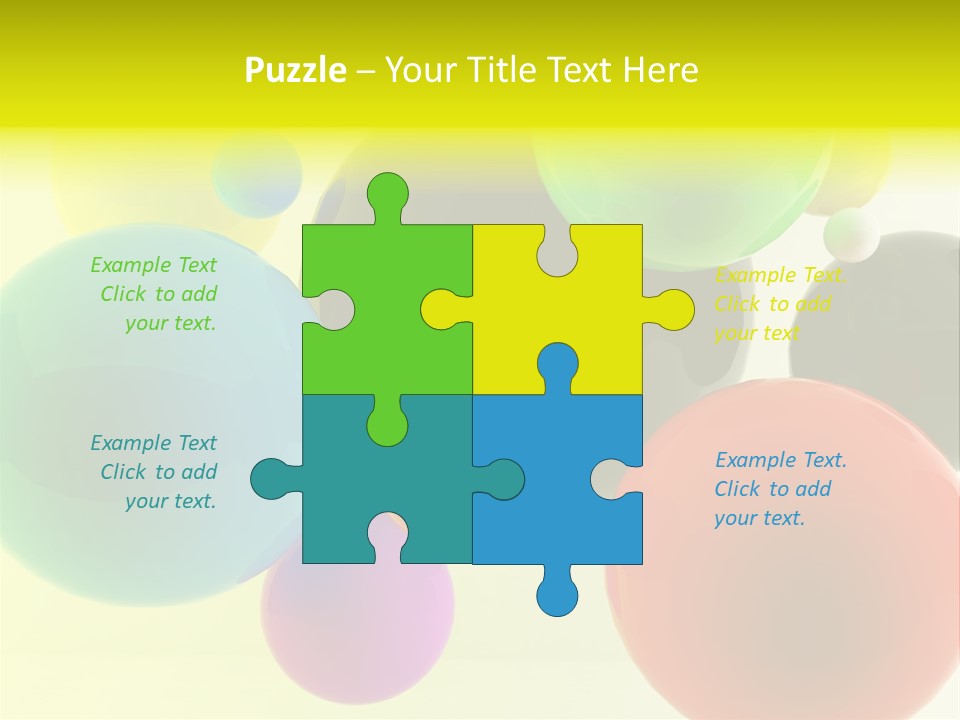 3D Balls PowerPoint Template