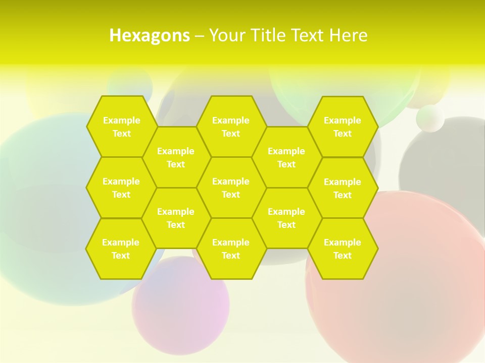 3D Balls PowerPoint Template