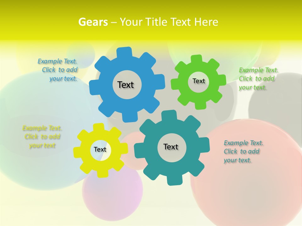 3D Balls PowerPoint Template