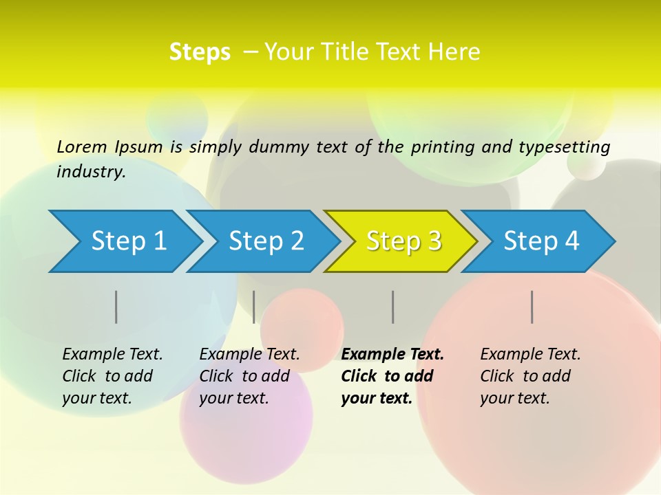 3D Balls PowerPoint Template