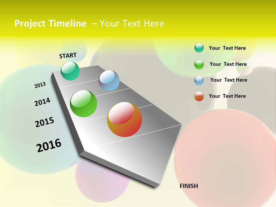 3D Balls PowerPoint Template