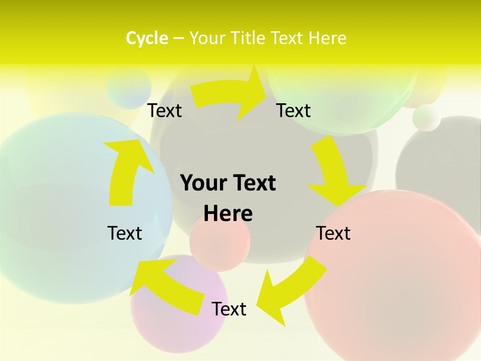 3D Balls PowerPoint Template