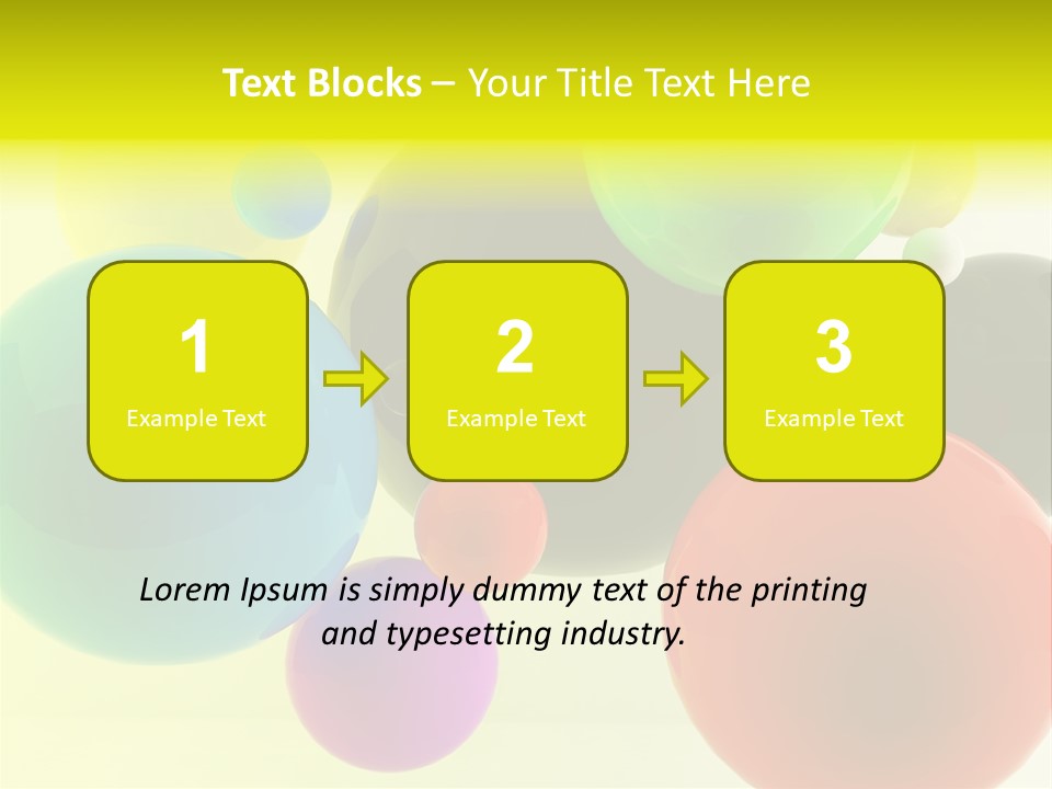 3D Balls PowerPoint Template