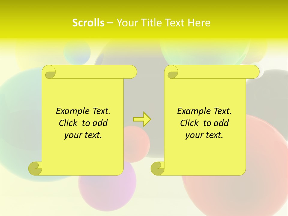 3D Balls PowerPoint Template