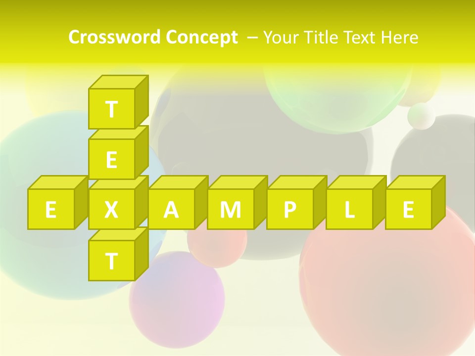 3D Balls PowerPoint Template