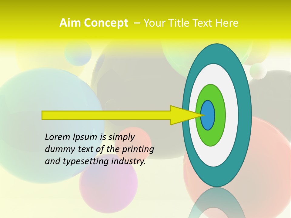 3D Balls PowerPoint Template