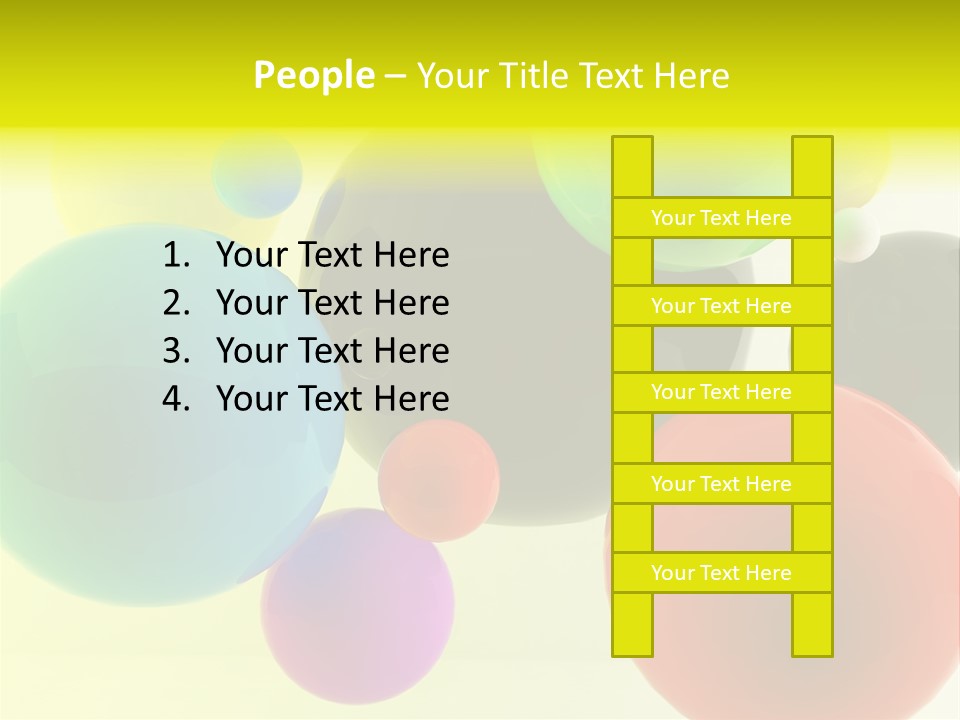 3D Balls PowerPoint Template